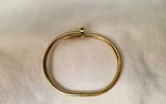 Gold Nail Bracelet