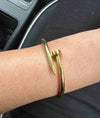 Gold Nail Bracelet