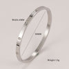 Stainless Steel Cuff Bracelets Bangles