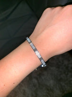 Paved Silver Love Bracelet