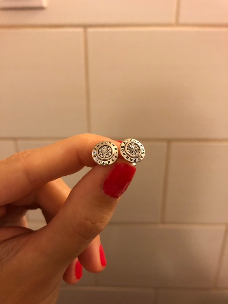 925 Sterling Silver Crystal Studs