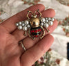 Pearl Bee Brooches