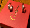 Paved Cartier Earrings