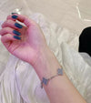 Sky Blue Clover Bracelet