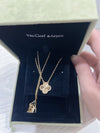 Clover Necklace With Packaging
