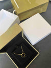 Clover Necklace With Packaging